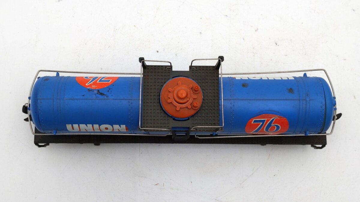 K-Line K6321 O Gauge Union 76 Single Dome Tank Car #6321 VG