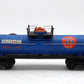 K-Line K6321 O Gauge Union 76 Single Dome Tank Car #6321 VG