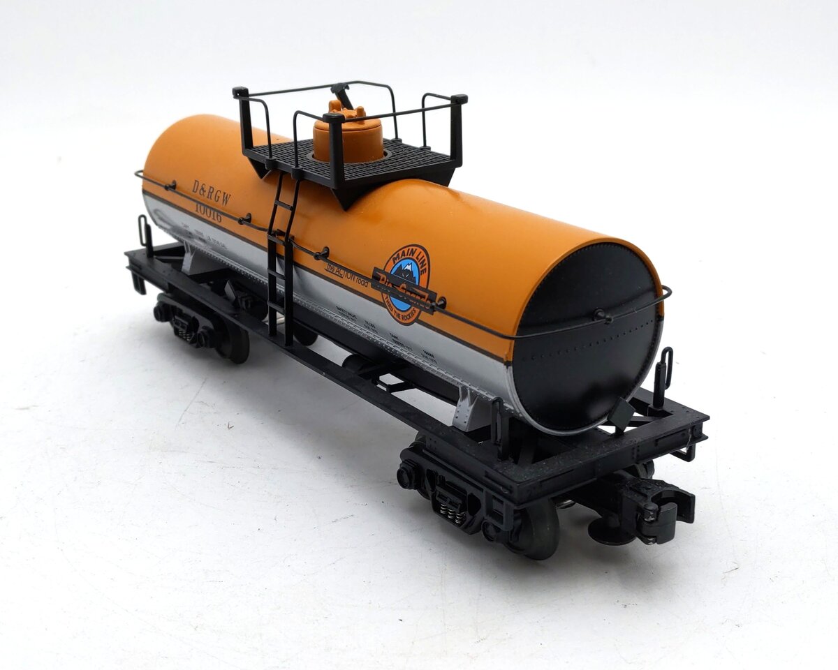 MTH 20-90089 O Gauge Denver & Rio Grande Western Single Dome Tank Car #10016 EX