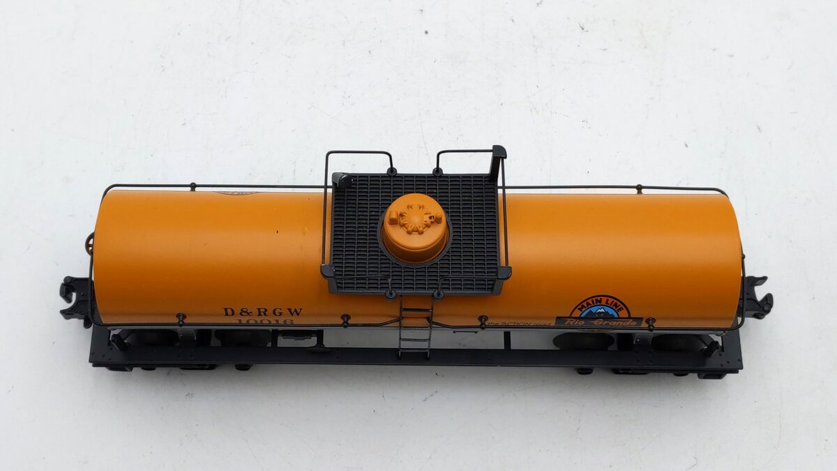 MTH 20-90089 O Gauge Denver & Rio Grande Western Single Dome Tank Car #10016 EX