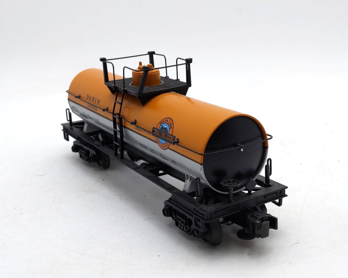 MTH 20-90089 O Gauge Denver & Rio Grande Western Single Dome Tank Car #10016 EX