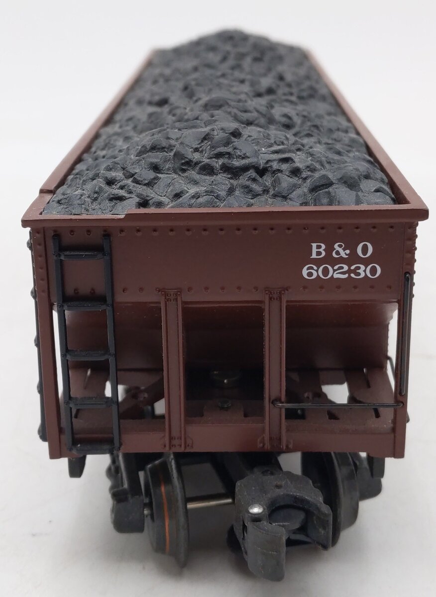 K-Line K623-1095 O Gauge Baltimore & Ohio Die-Cast Quad Hopper Car #60230 EX