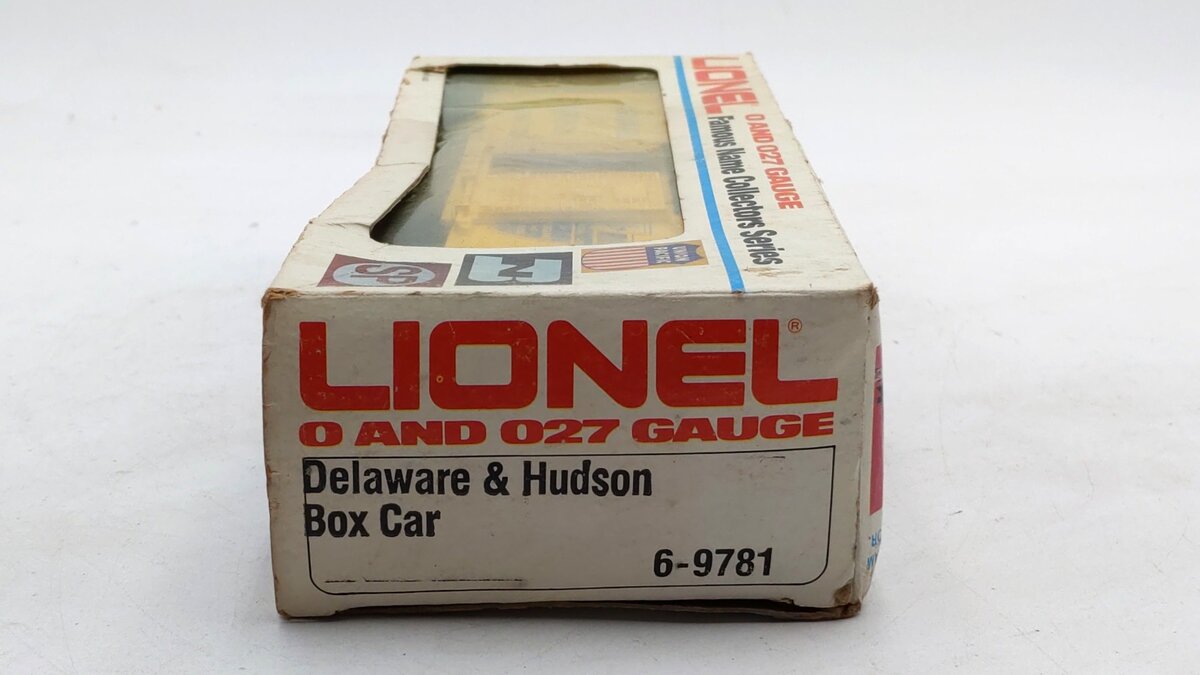 Lionel 6-9781 O Gauge Delaware & Hudson Boxcar EX/Box