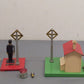 Lionel Postwar Assorted Accessories 394,45N,1045,214,394-37,394-10, 89 [5] VG/Box