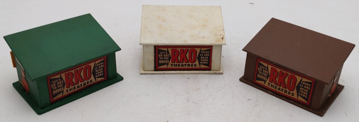 American Flyer 271 Vintage S 3-Piece Whistle Stop Building Set VG