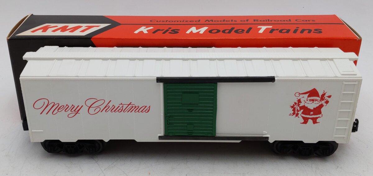 KMT O Gauge Merry Xmas 1969/Happy New Year 1970 Box Car EX/Box
