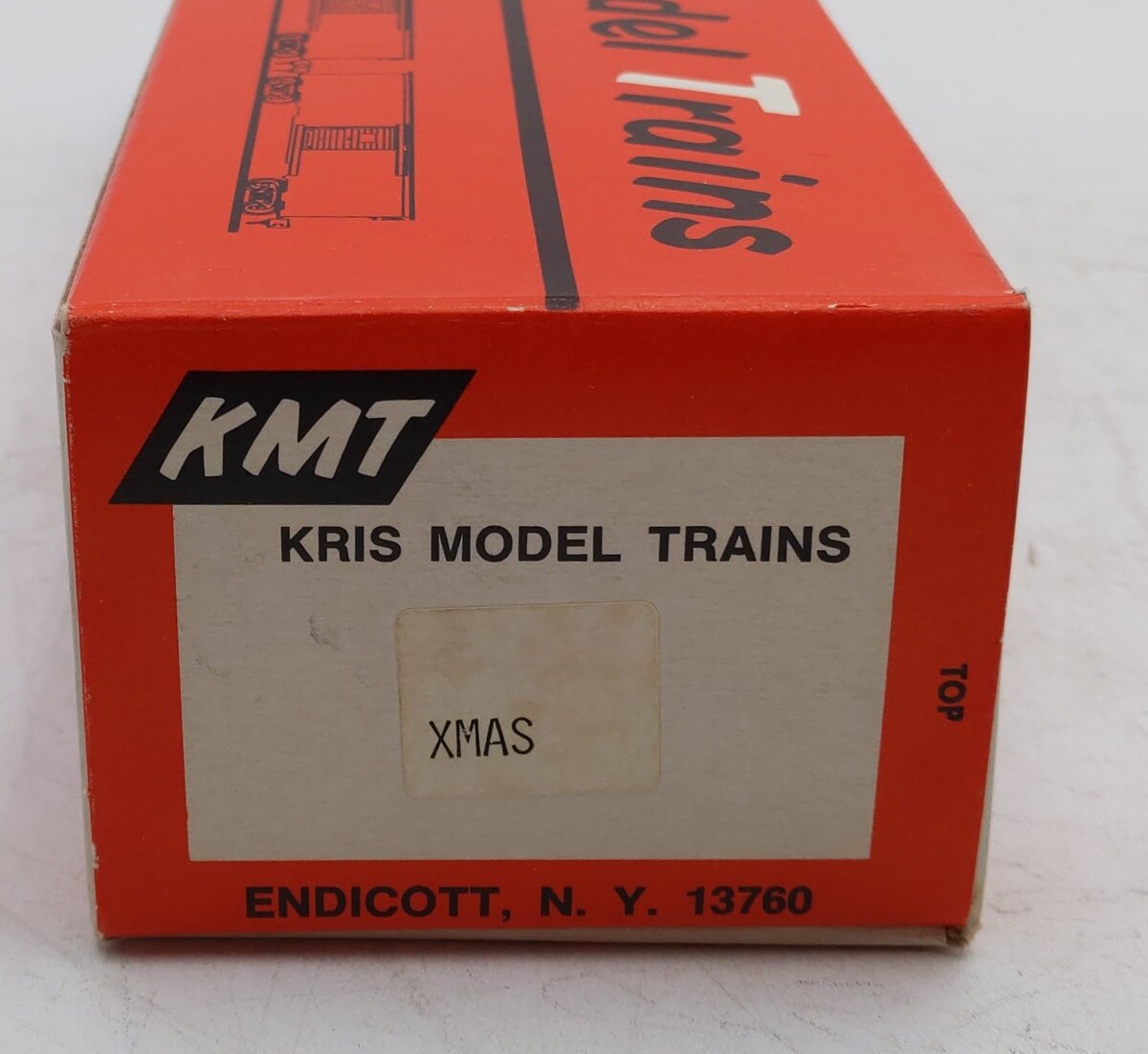 KMT O Gauge Merry Xmas 1969/Happy New Year 1970 Box Car EX/Box