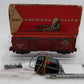 American Flyer 957 VIntage S Erie Operating Tuscan/White Boxcar VG/Box