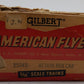 American Flyer 957 VIntage S Erie Operating Tuscan/White Boxcar VG/Box