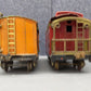 Lionel Standard Gauge Prewar Assorted Freight Cars 513 & 517 [2] VG