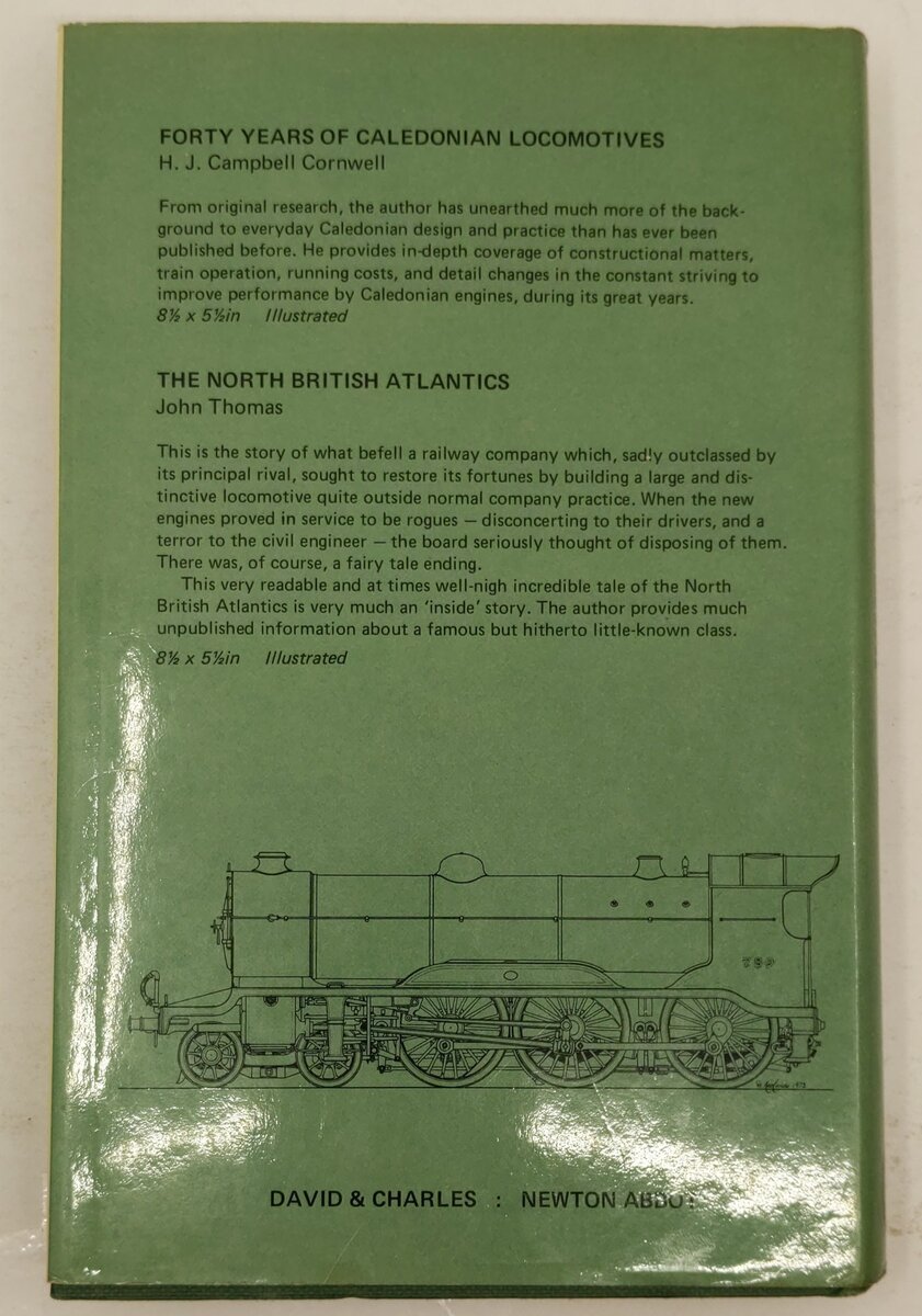 Locomotives Of The Glasgow & South Western Railway Hardcover Book David L. Smith VG