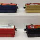 Lionel O Gauge Tobacco Boxcars #7702, 7703, 7706, 7708 [4] EX
