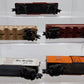 American Flyer Vintage S Gauge Freight Cars-24216, 24413, 942, 24230  24039 [5] VG