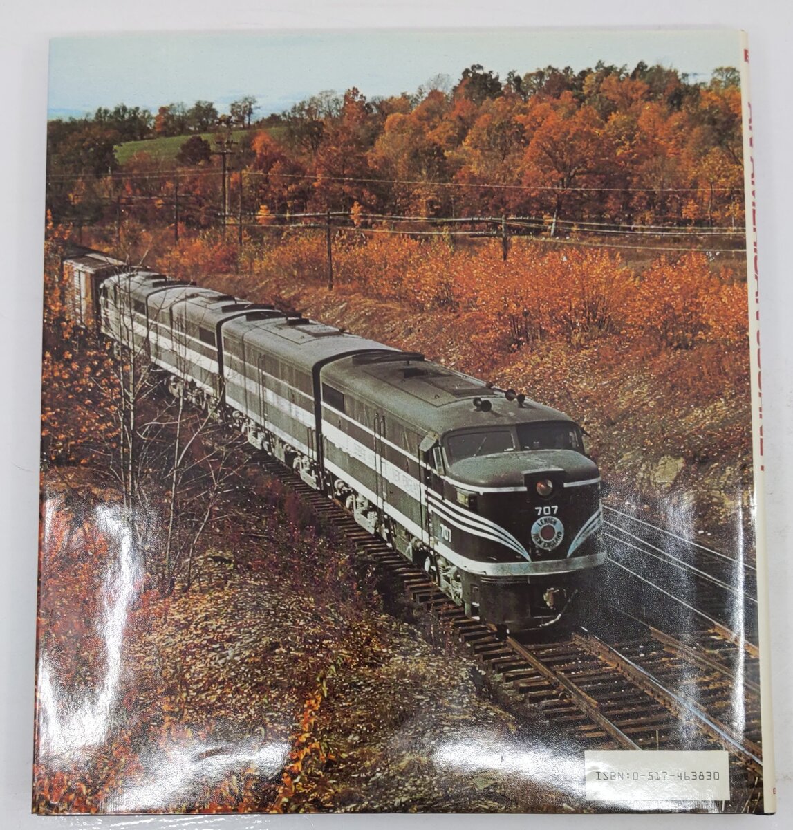 Railroads: An American Journey Hardcover Book By Don Ball Jr. VG
