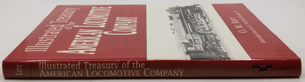 Illustrated Treasury of the American Locomotive Company Hardcover Book VG