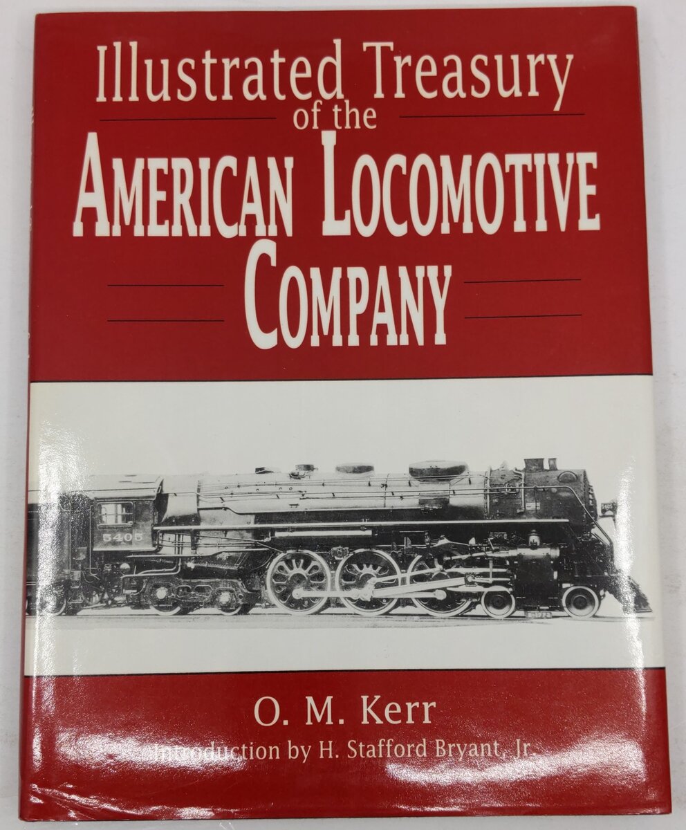 Illustrated Treasury of the American Locomotive Company Hardcover Book VG