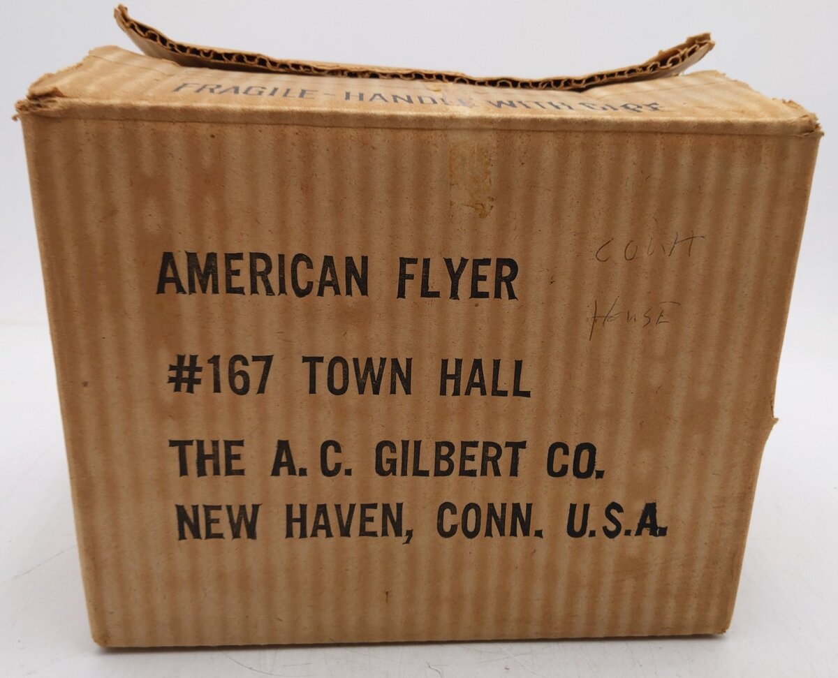 American Flyer 167 Vintage S Mini-Craft Town Hall EX/Box