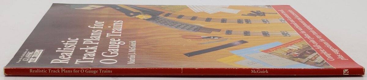 Realistic Track Plans for O Gauge Trains Paperback Book By Martin J. McGuirk VG