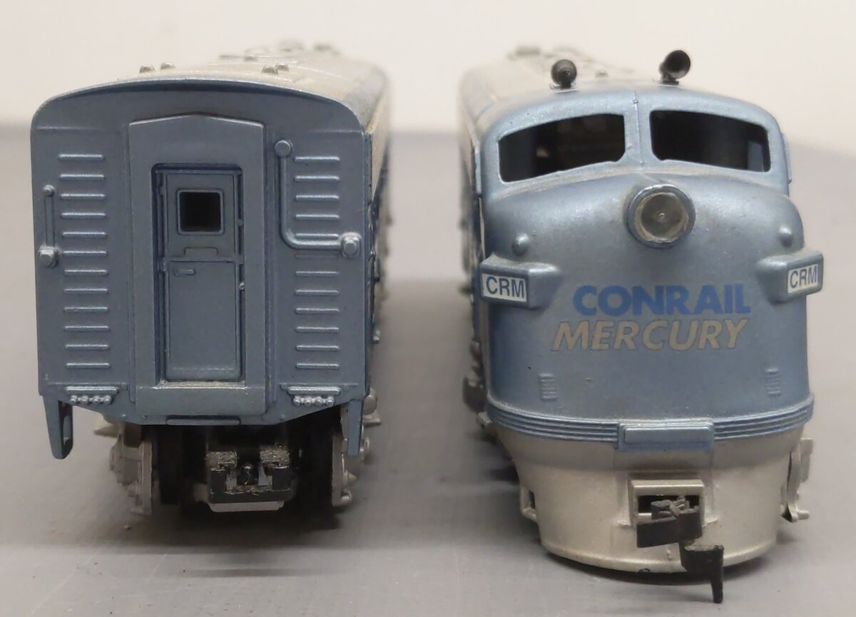 Mantua HO Conrail Mercury AB Locomotive Set VG