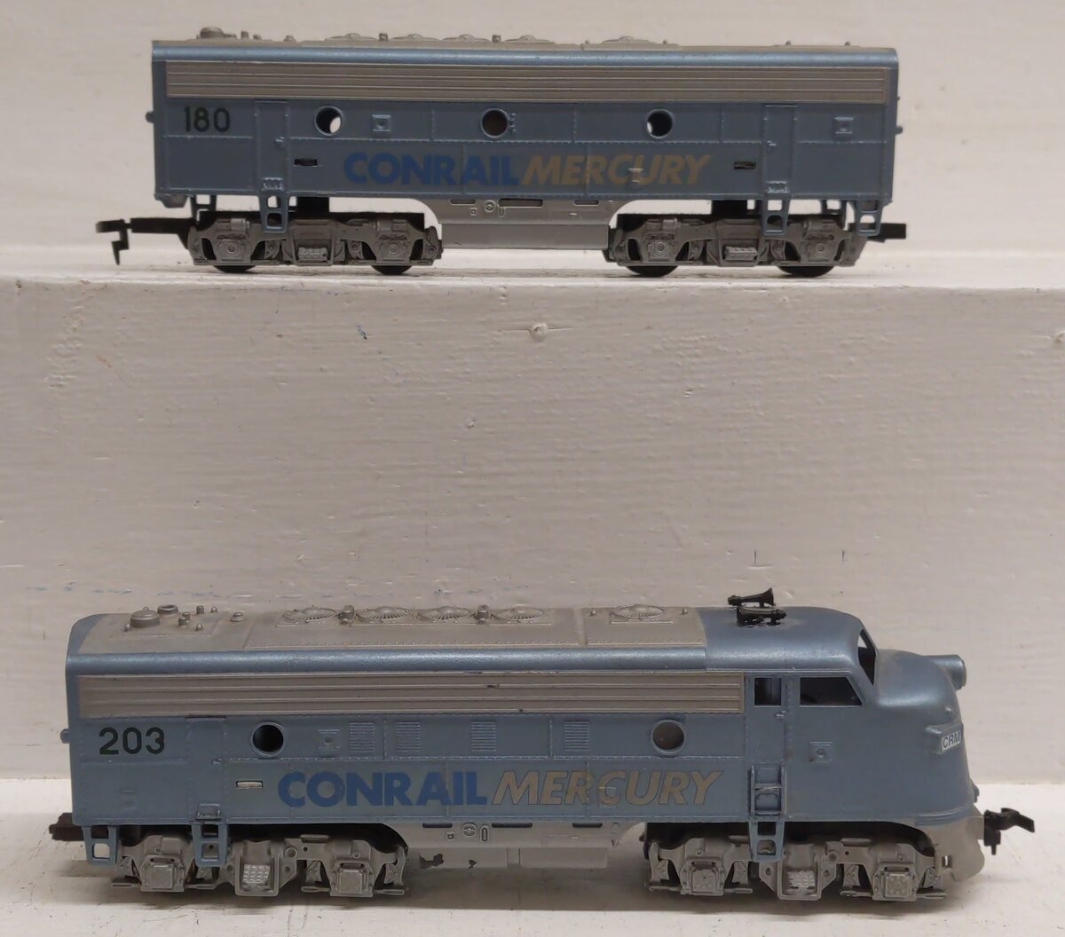 Mantua HO Conrail Mercury AB Locomotive Set VG