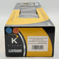 K-Line K4613-48449 O PRR California Zephyr "Silver Rapids" 21" Aluminum Sleeper VG/Box