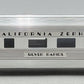 K-Line K4613-48449 O PRR California Zephyr "Silver Rapids" 21" Aluminum Sleeper VG/Box