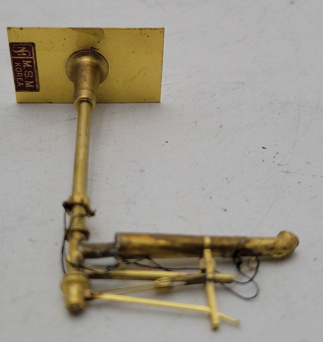 Overland OMI-2112 HO BRASS Poage Style 'H' Water Column w/ Fenner Spout EX/Box