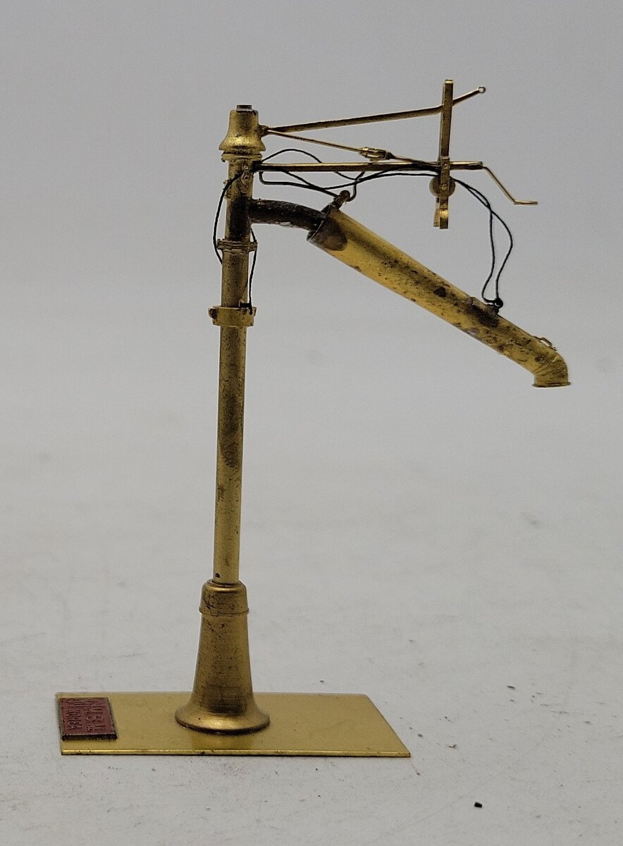 Overland OMI-2112 HO BRASS Poage Style 'H' Water Column w/ Fenner Spout EX/Box