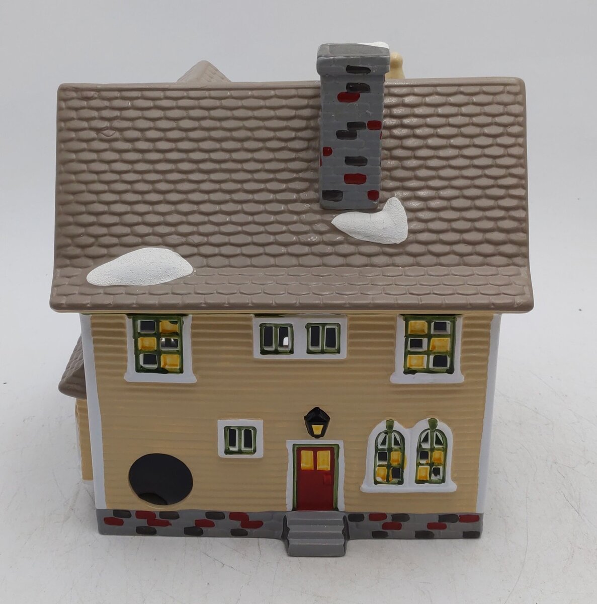 Dept 56 5143-8 "Snow Village" Illuminated Ceramic "The Doctors House" LN
