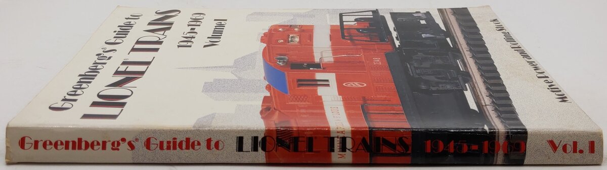 Greenburg's Guide To Lionel 1945-69 Vol.1 Paperback Book By Bruce C. Greenberg VG