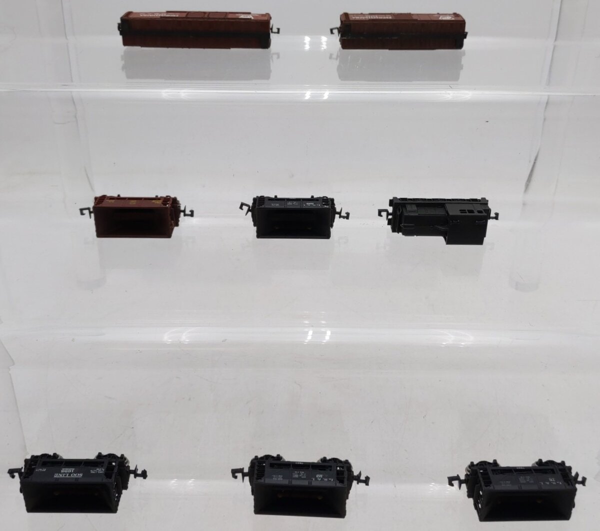 Atlas N Scale Freight Cars #140000,83247,893,78,83247,1698,93 [8] VG/Box