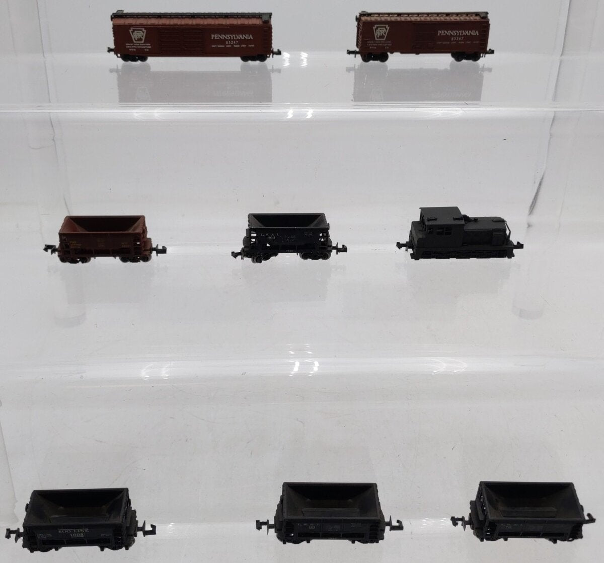 Atlas N Scale Freight Cars #140000,83247,893,78,83247,1698,93 [8] VG/Box