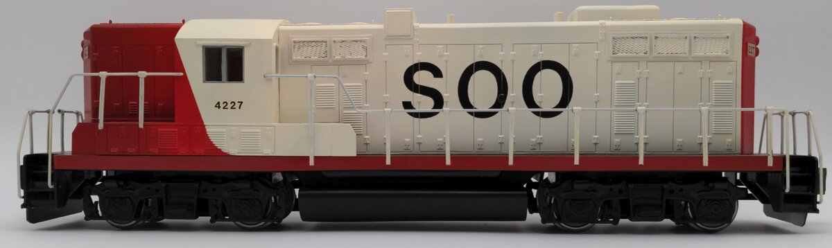 G Scale SOO Line Powered Diesel Locomotive #4227 Custom