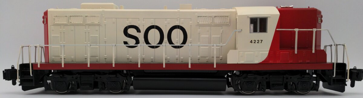 G Scale SOO Line Powered Diesel Locomotive #4227 Custom