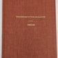 Transportation Bulletin 1963-64 Hardcover Book EX