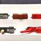 Marx Vintage O Gauge Postwar Freight Cars: 18326, 2246, 4583, 347100 [5] VG