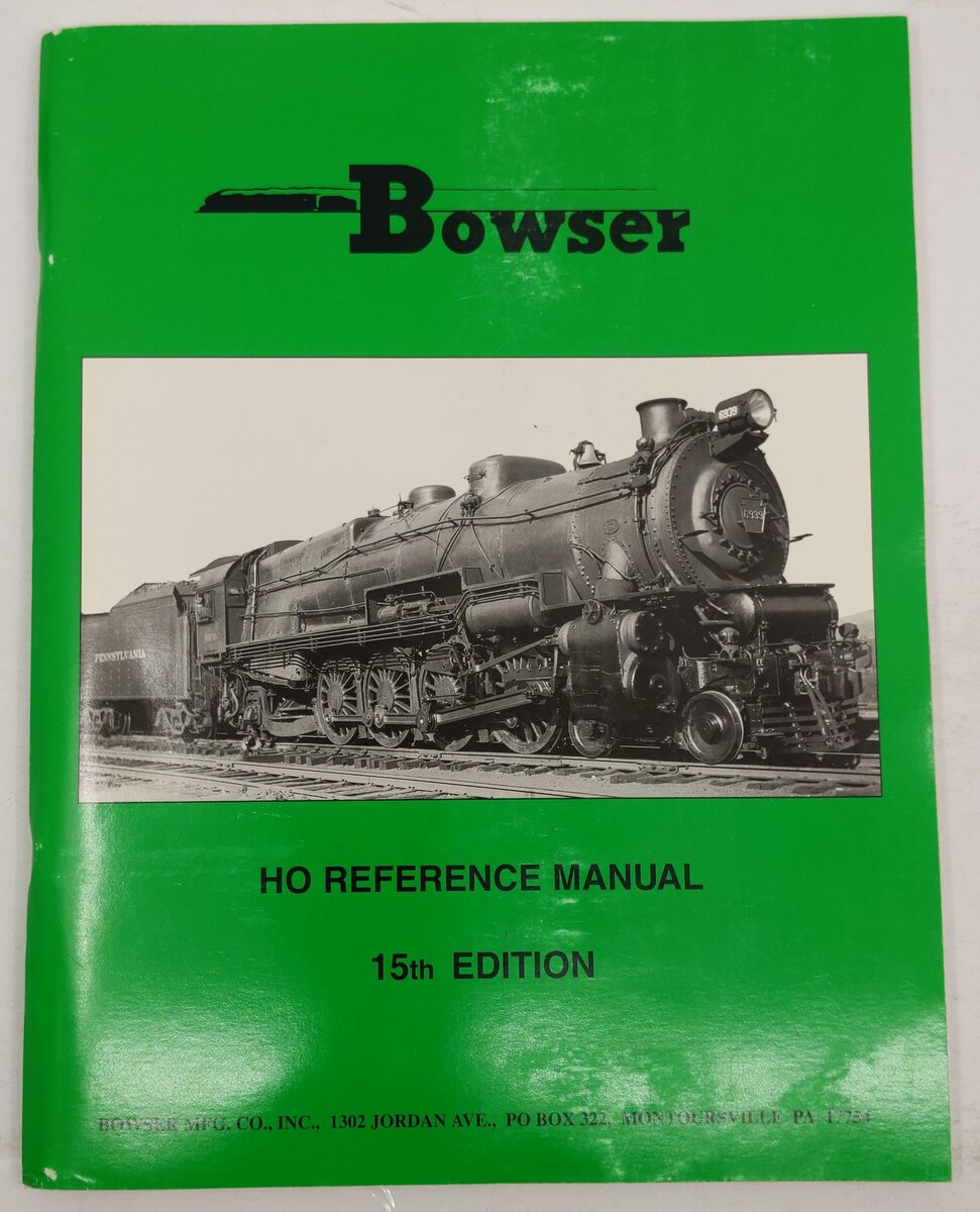 Bowser: HO Reference Manual Paperback Book VG