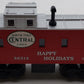 Lionel 6-36515 O gauge North Pole Central Happy Holidays Caboose LN/Box