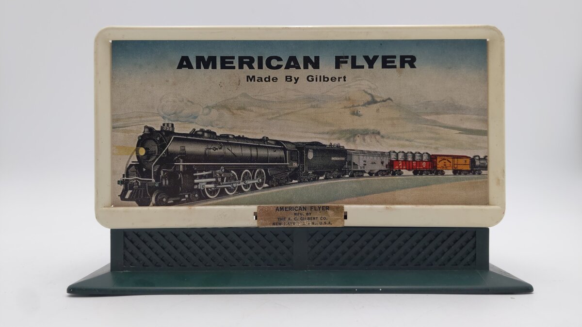 American Flyer 2229 Vintage O Steam Whistle Billboard VG