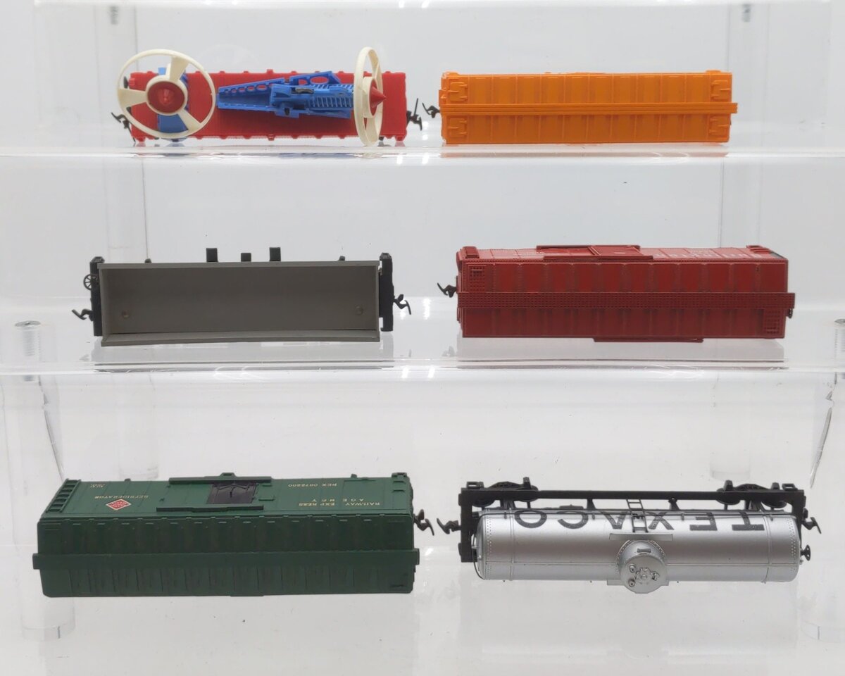 Lionel & Others HO Scale Assorted Freight Cars [6] VG