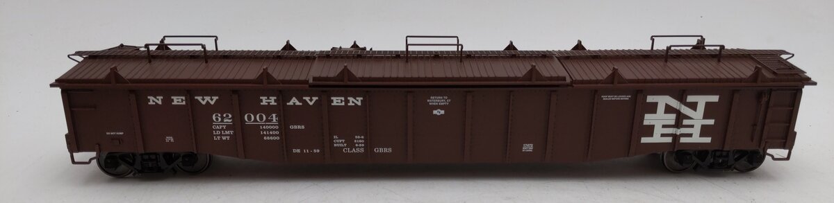 Lionel 6-17472 O Gauge New Haven PS-5 Gondola w/ Covers #62004 -2 Rail VG/Box