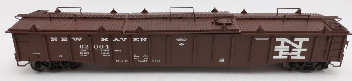 Lionel 6-17472 O Gauge New Haven PS-5 Gondola w/ Covers #62004 -2 Rail VG/Box