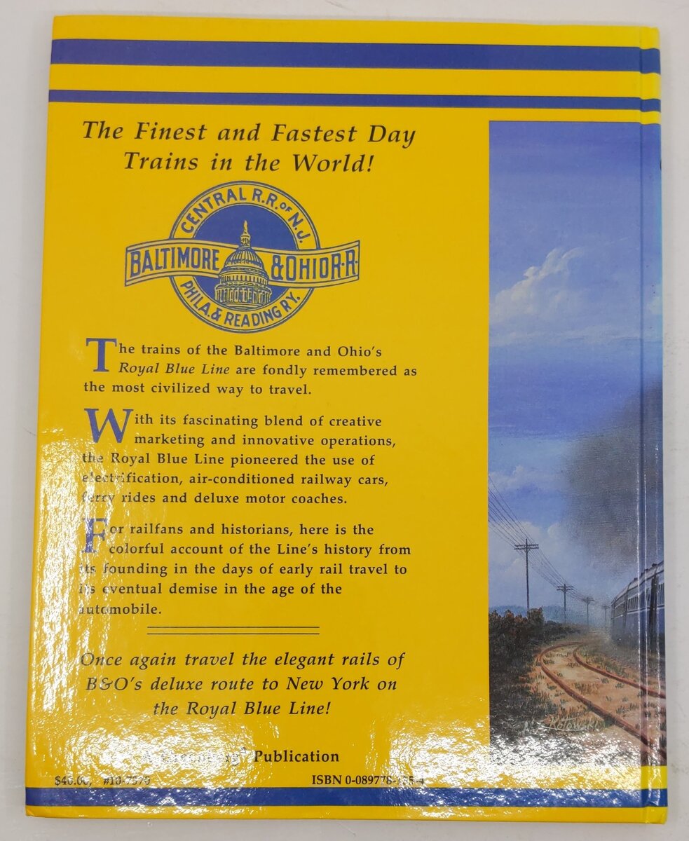 Royal Blue Line Hardcover Book By Herbert H. Harwood Jr. EX
