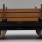 MTH 10-1071 Standard Gauge 211 Tinplate Black Flatcar with Wood Load EX