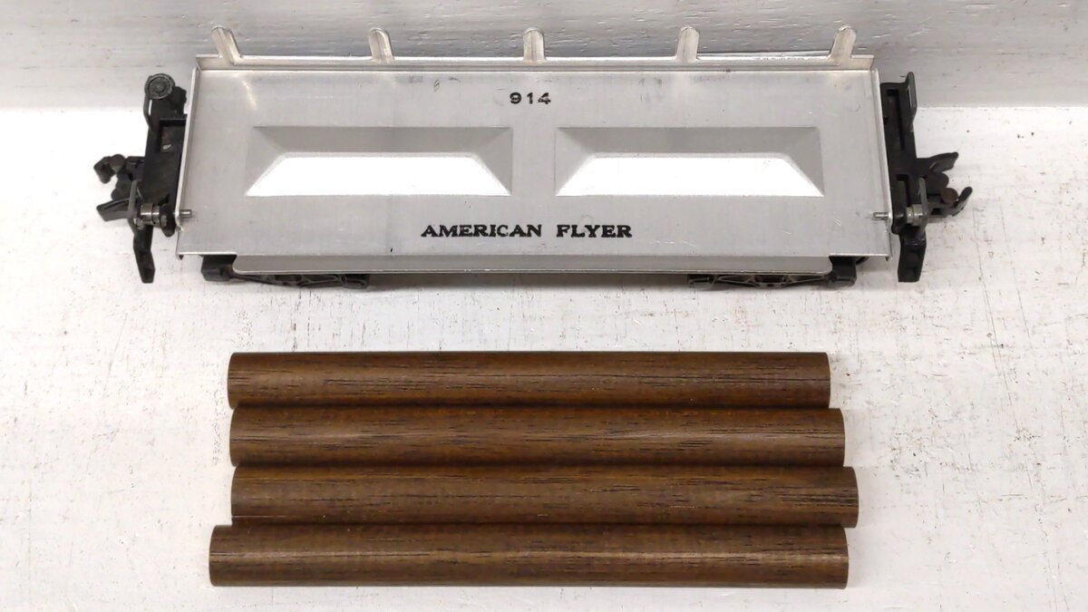 American Flyer Vintage S Gauge PW Freight Cars: 914, 937, 976, 24216, 24562 [5] VG