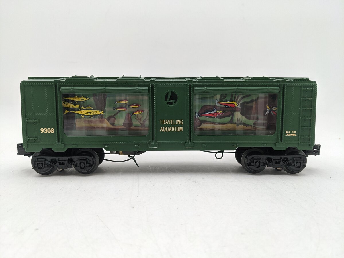 Lionel 6-9308 O Gauge Operating Aquarium Car EX/Box