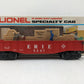 Lionel 6-9307 O Gauge Erie Animated Cop & Hobo Gondola #9307 EX/Box