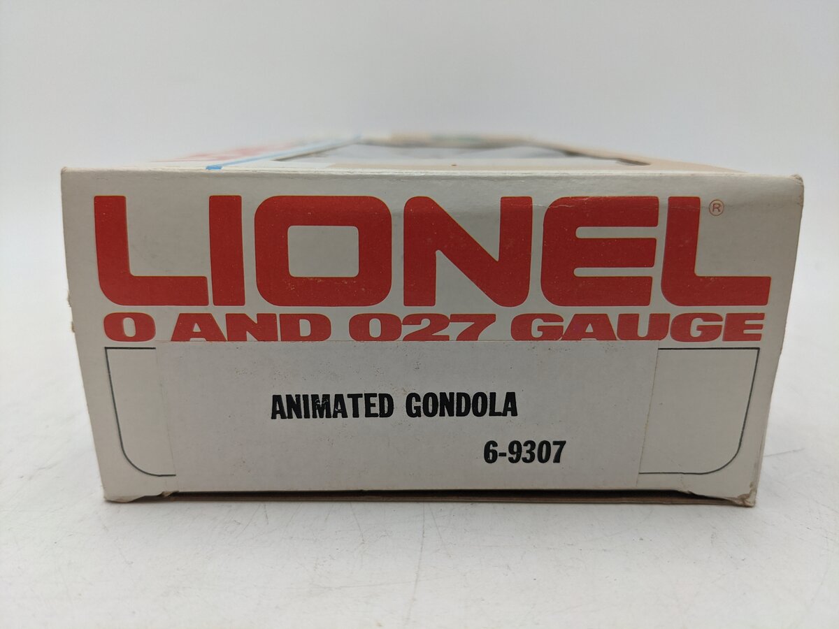 Lionel 6-9307 O Gauge Erie Animated Cop & Hobo Gondola #9307 EX/Box