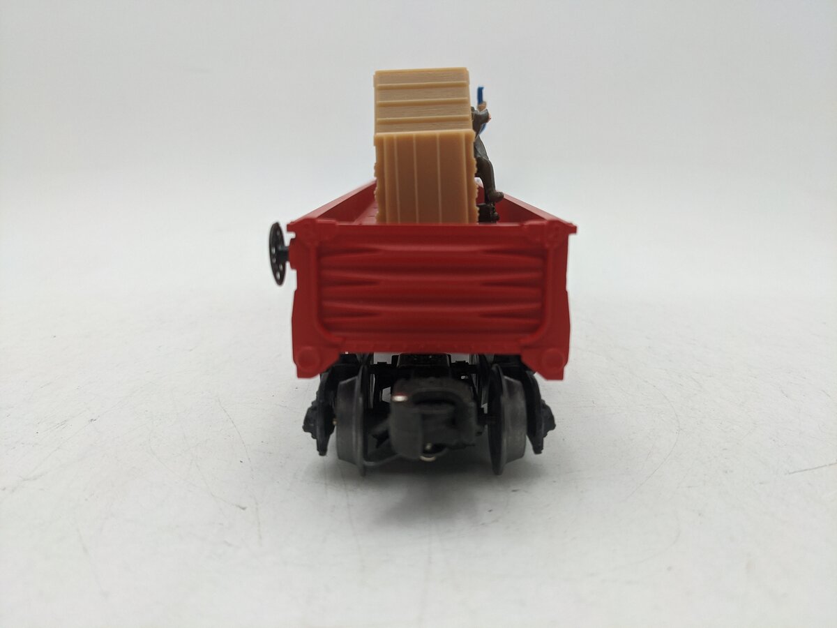 Lionel 6-9307 O Gauge Erie Animated Cop & Hobo Gondola #9307 EX/Box