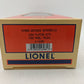 Lionel 6-16985 O Gauge Eastwood Automobilia Flatcar w/ Ford Panel Trucks #6424 EX/Box